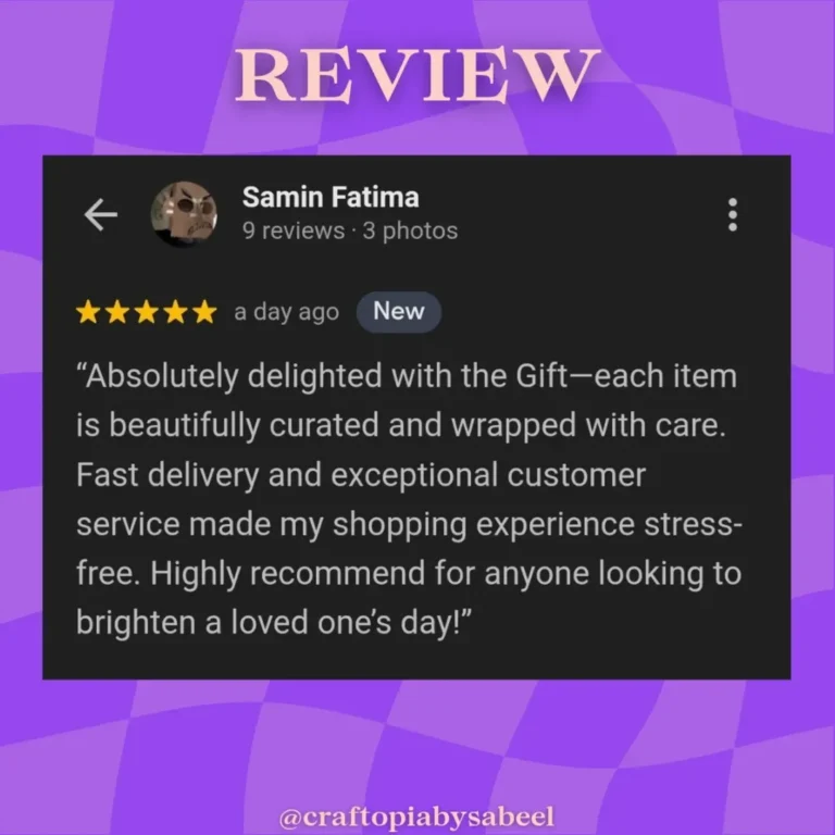Customer Reviews!! Truly blessed to have an extremely wholesome audience that always gives our (5)