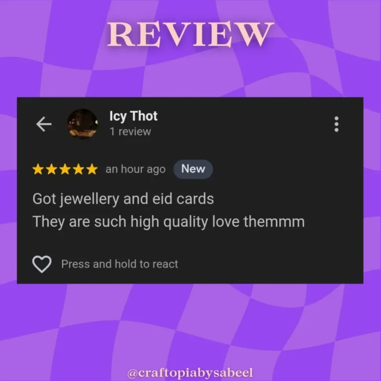 Customer Reviews!! Truly blessed to have an extremely wholesome audience that always gives our (7)